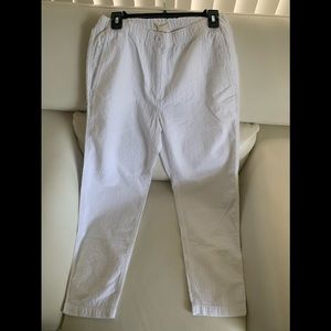 Eileen Fisher Organic Cotton Pants White Size XS